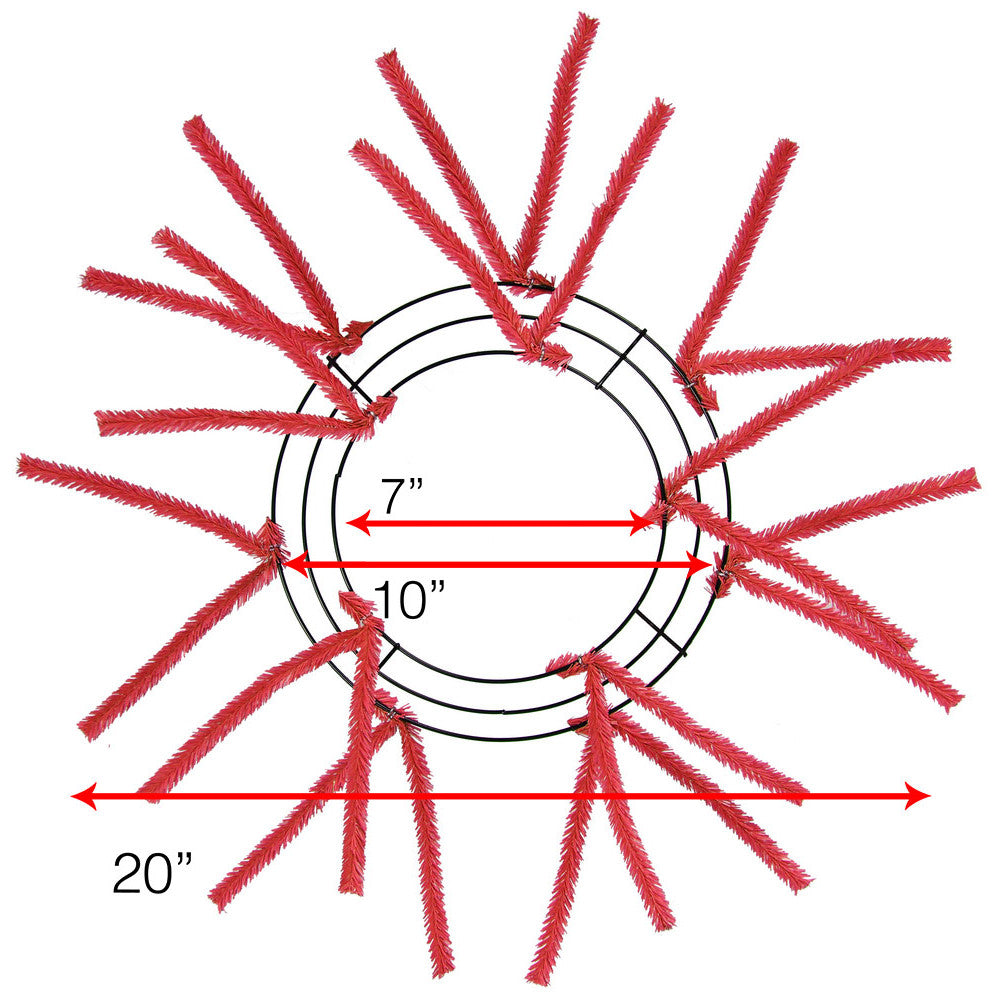 14 Inch Wreath Form, Wreath Ring, DIY Wreath Form, Wreath Frame, Wired  Wreath Form, 14' Wreath Ring 