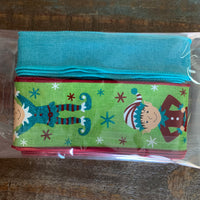 Christmas Elf, Wired Ribbon, Bundle Bag, #52