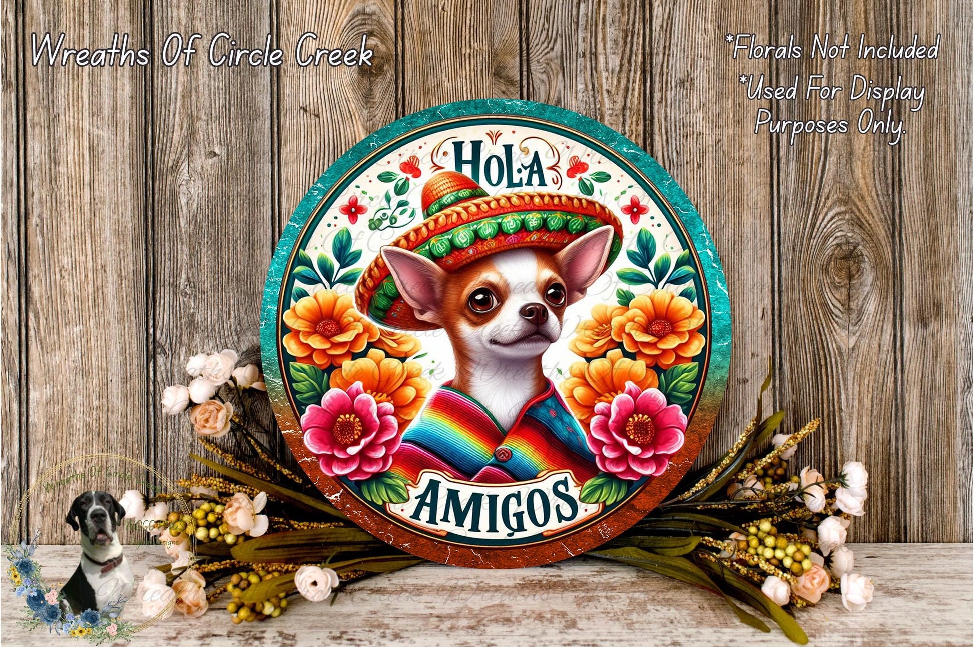 a chihuahua dog wearing a sombrero and a mexican hat