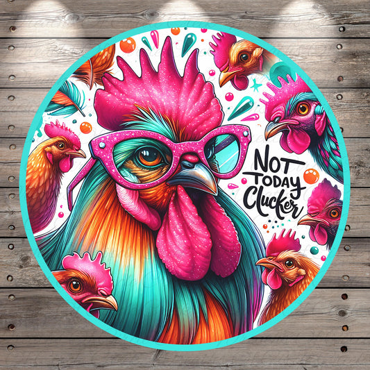 a painting of a rooster wearing glasses