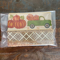 Assorted Fall, Wired Ribbon, Bundle Bag, #56