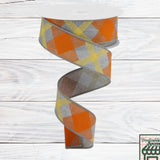 Fall Plaid, Wired Ribbon, 1.5" X 10 YD, RG01682RK