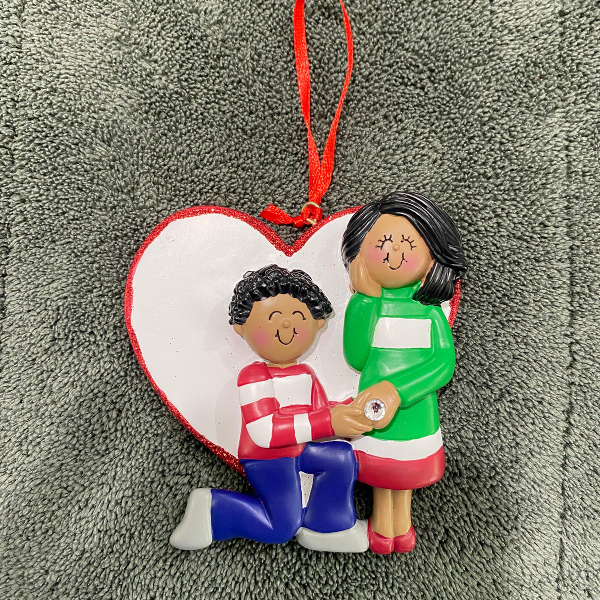 Marry Me, Engagement Ornament, DIY, Personalize It,  OC-376-MAA-FAA