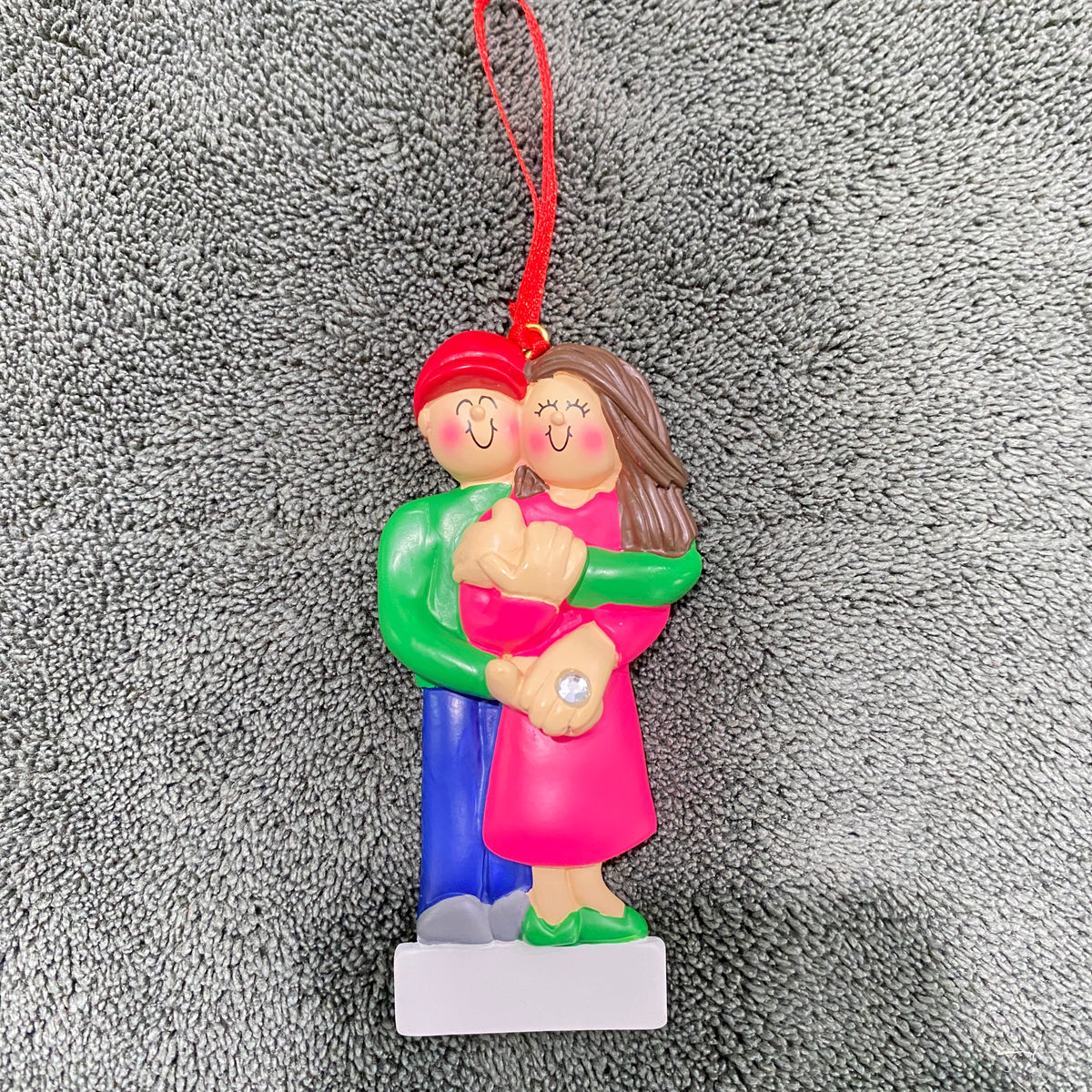 Engagement, Anniversary, Ornament, DIY, Personalize It,  OC-322-FBR