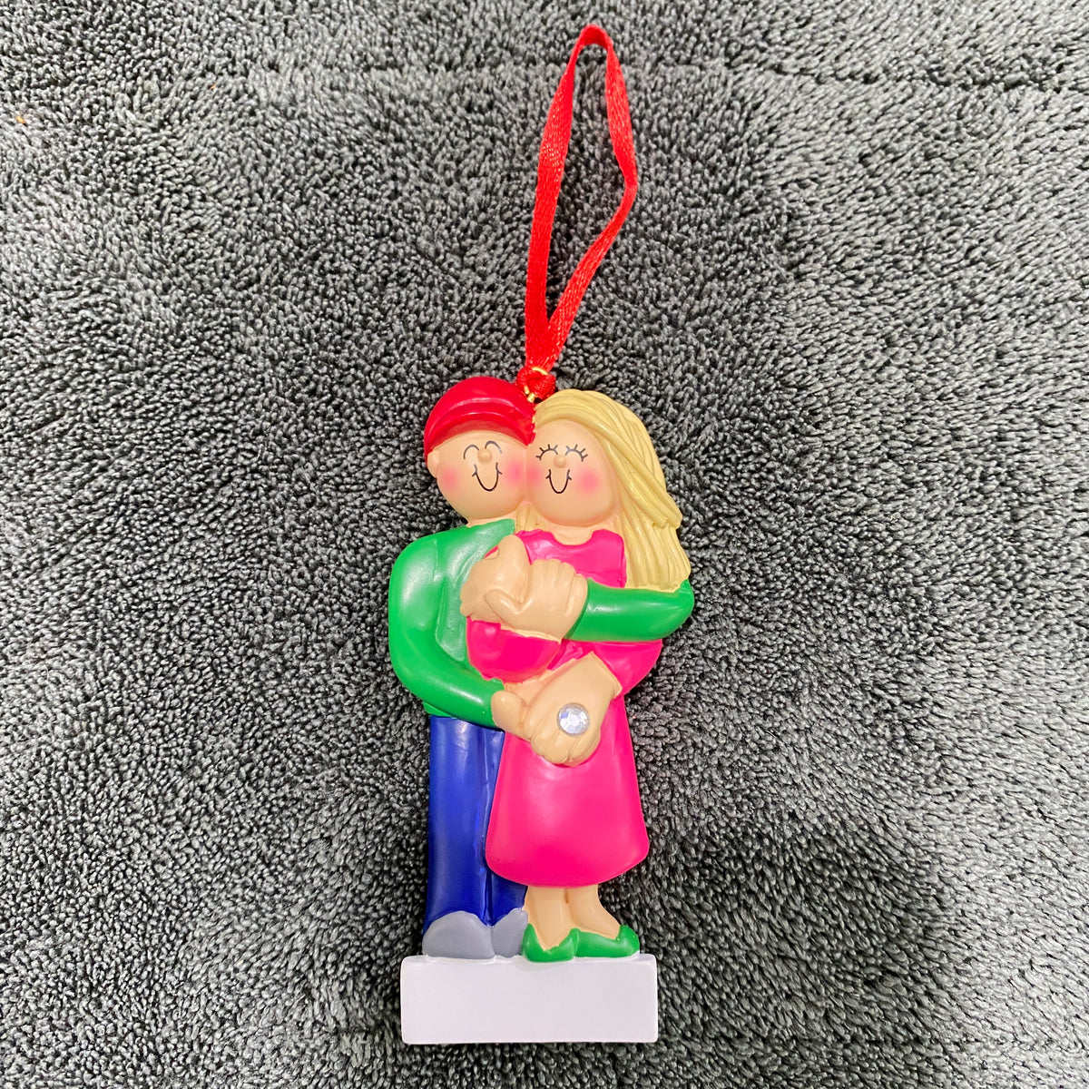 Engagement, Anniversary, Ornament, DIY, Personalize It,  OC-322-FBL