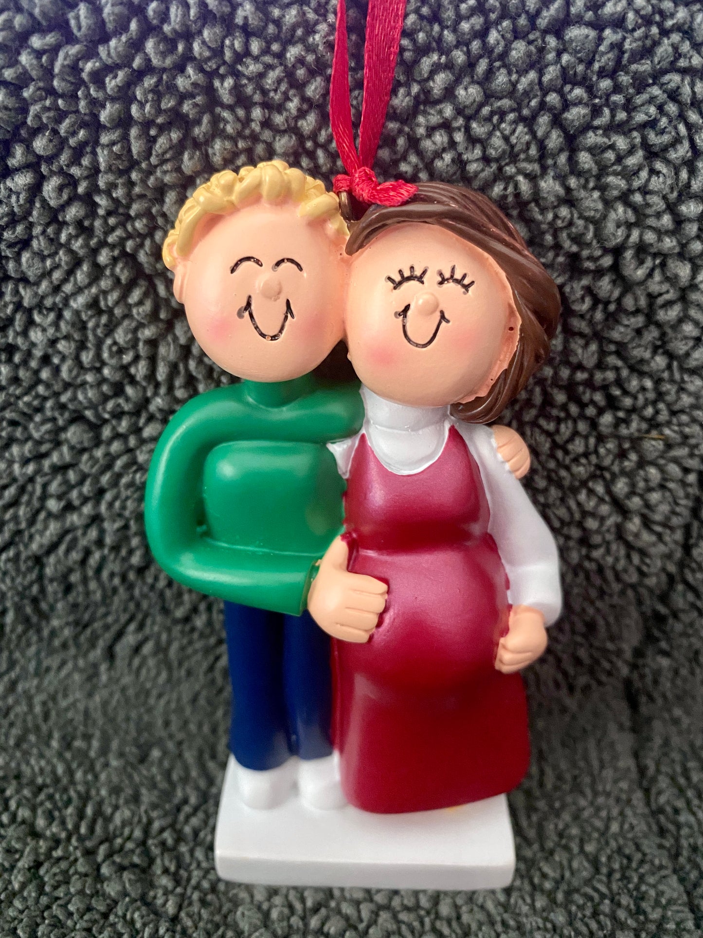 The Expecting Couple, Pregnancy, Ornament, DIY, Personalize It, OC-040-MBL-FBR