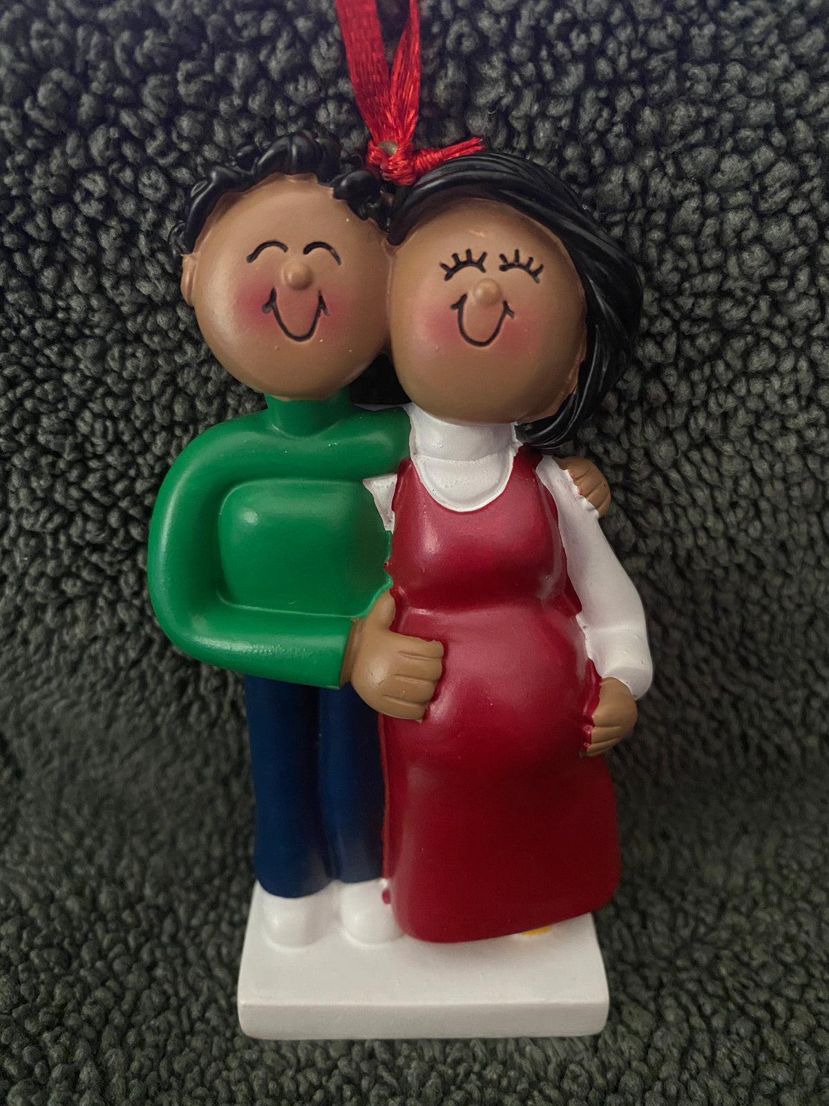 The Expecting Couple, Pregnancy, Ornament, DIY, Personalize It,  OC-040-MAA-FAA