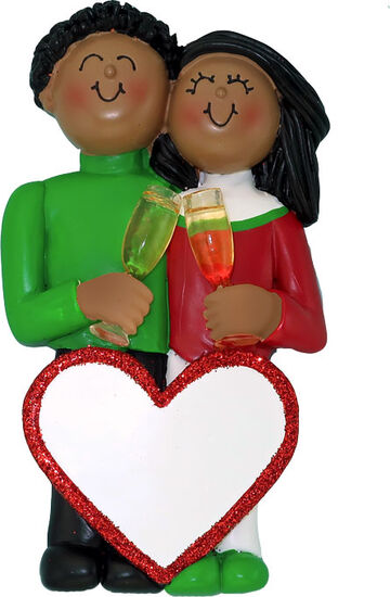 Engagement, Anniversary, Wedding, Champagne Toast. Ornament, DIY, Personalize It,  OC-382-MAA-FAA