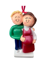 The Expecting Couple, Pregnancy, Ornament, DIY, Personalize It, OC-040-MBL-FBR