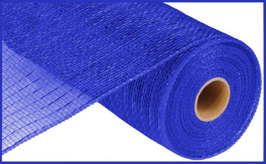 Royal Blue, Blue Foil, Metallic Mesh, 10" X 10YD, RE130125